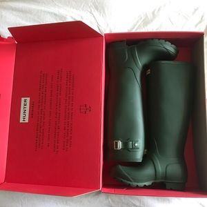 Green Hunter Boots
